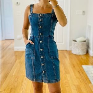 Brand New Petite XXS Short Jean Dress